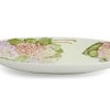 New Flamant Villosa, Assiette De Service, Ceramique, Fleurs, Ovale