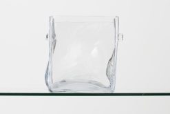 Hot Flamant Lucy, Refroidisseur De Champagne, Verre, Carre