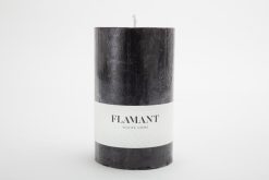 Wholesale Flamant Beth, Bougie, Couleur Noir, 9X15Cm