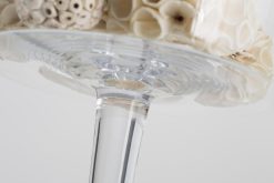Hot Flamant Kira, Plat, Sur Pied, Verre, L