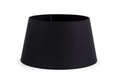 Hot Flamant Lindro, Abat-Jour, Noir, Cylindre, 45 Cm