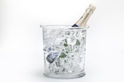 New Flamant Gelman, Refroidisseur A Vin, Verre, Souffle A La Bouche