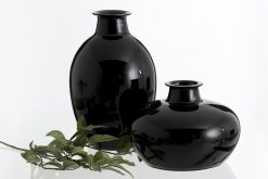 Clearance Flamant Griegos, Vase, Verre, Noir