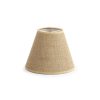 New Flamant Clips, Abat-Jour, Jute, Conique, 14 Cm