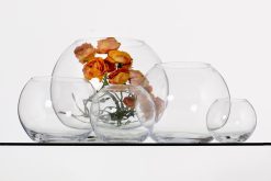 Clearance Flamant Kula, Vase, Verre, 35Cm