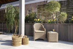 Hot Flamant Hills, Fauteuil De Jardin, Avec Coussin