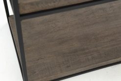 Online Flamant Urban, Rack, Chene Et Metal, Marron Fonce