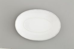 Best Flamant Jille, Assiette De Service, Ceramique, Blanc, 30Cm