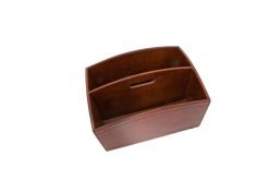 Best Flamant Manhattan, Porte Revues, Cuir Marron