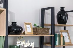 Online Flamant Chiaz, Vase, Verre, Noir