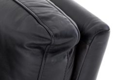 Clearance Flamant Bellamy, Canape, Noir, Cuir, 2,5 Places