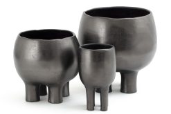 Clearance Flamant Becker, Bol, Metal, Noir, M