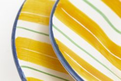 Hot Flamant Nanna, Assiette, 28 Cm, Jaune
