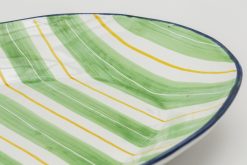 New Flamant Nanna, Assiette De Service, Vert, Ovale