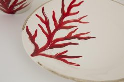 Clearance Flamant Kao, Assiette, Corail, 23 Cm