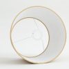 Clearance Flamant Lindro, Abat-Jour, Jute, Cylindre, 30 Cm