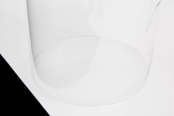 New Flamant Cypri, Lampe De Table, Verre, Noir, L