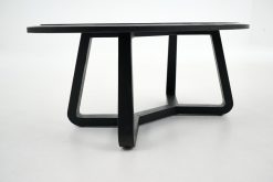 Hot Flamant Livy, Table Basse, Ovale, Noir, S