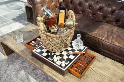 New Flamant Manhattan, Decapsuleur, Cuir Marron