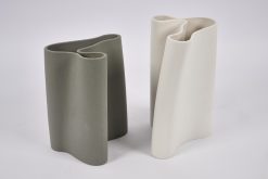 New Flamant Barrie, Vase, Ceramique, Latte, L