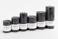 Wholesale Flamant Beth, Bougie, Couleur Noir, 9X15Cm