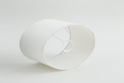 Online Flamant Ovale, Abat-Jour, Blanc, Ovale, 30 Cm