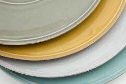 Wholesale Flamant Jille, Assiette, Ceramique, Ocre, 34Cm