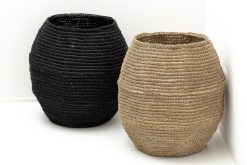 Wholesale Flamant Dazi, Panier, Noir