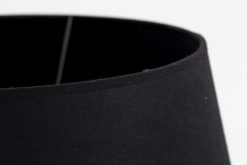 Online Flamant Lindro, Abat-Jour, Noir, Cylindre, 35 Cm