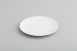 Online Flamant Jille, Assiette A Salade, Ceramique, Blanc