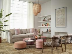 Hot Flamant Tanina, Plaid, Orange
