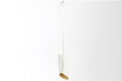 New Flamant Lorey, Suspension, Blanc/Or