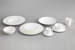 Online Flamant Cathy, Bol, Bone China, Blanc