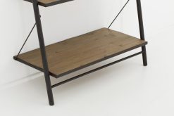 Hot Flamant Marec, Etagere, Fer Et Sapin Recycle, L