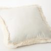 Clearance Flamant Veronica, Coussin, Fausse Fourrure