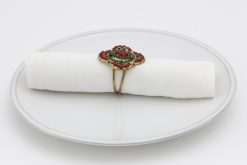 Wholesale Flamant Kirai, Rond De Serviette, Perles