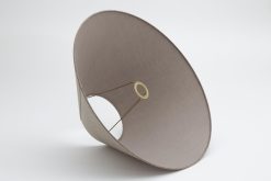 Hot Flamant Circum, Abat-Jour, Naturel Et Gris, Conique, 55 Cm