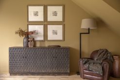 New Flamant Burnham, Fauteuil Club, Marron Fonce, Cuir