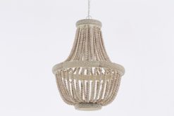 Online Flamant Zofia, Suspension, Perles De Fer Et Bois