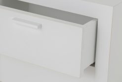 New Flamant Cape Cod, Table De Chevet, Bois De Pin, Blanc