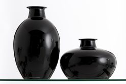 Clearance Flamant Griegos, Vase, Verre, Noir