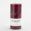 Hot Flamant Beth, Bougie, Couleur Rouge Balmoral, 7X15Cm