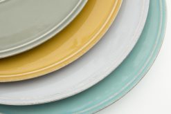 Clearance Flamant Jille, Assiette, Ceramique, Bleu, 34Cm