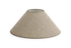 Hot Flamant Circum, Abat-Jour, Naturel, Conique, 45 Cm