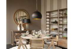 Clearance Flamant Roberts, Lampe A Suspension, Noir/Or