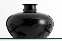 Online Flamant Chiaz, Vase, Verre, Noir