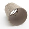 Best Flamant Clips, Abat-Jour, Naturel Et Gris, Cylindre, 10 Cm