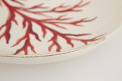 Clearance Flamant Kao, Bol De Service, Corail, Rond
