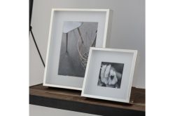 Wholesale Flamant Boites, Cadre Photo, Plaque Argent Et Laque, 8X8