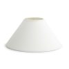 Hot Flamant Circum, Abat-Jour, Blanc Casse, Conique, 23 Cm